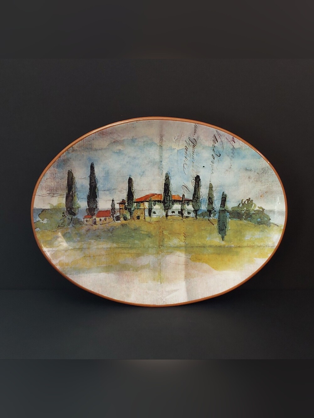 NEW Williams-Sonoma Paysage 20" Oval Serving Platter